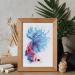 Uniquilling Quilling Paper Kit for Adults & Kids - DIY Handmade Filigree Painting Set for Home Decor - 8x10 inch Betta Design - Perfect Gift Idea - Buy Online on GoSupps.com
