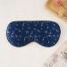 100% Silk Sleep Mask with Adjustable Strap - Golden Starrysky Blue - Buy Online on GoSupps.com