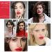 6 Colors Wine Lip Gloss Set - Matte & Waterproof Long Lasting Lip Tint Stain in Wine Red - 6 Piece Set - Buy Online on GoSupps.com