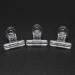 Rusian C Nail Clamps Clips Multifunctional Tool Acrylic Nails Pinchers Transparent Set of 6 - Buy Online on GoSupps.com