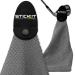 STICKIT Magnetic Towel, Gray | Top-Tier Microfiber Golf Towel with Deep Waffle Pockets | Industrial Strength Magnet for Strong Hold to Golf Carts or Clubs Pack of 1 Gray