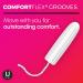 U by Kotex Click Tampons Multipack - 180 Count (6 Packs of 30) - Regular/Super Absorbency, Unscented - Packaging May Vary - Buy Online on GoSupps.com