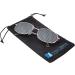 Irisana Reticular Glasses - Black Metal Frame for Myopia Presbyopia & Hyperopia - Eye Relaxation for Near & Far Vision - Buy Online on GoSupps.com