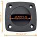 LEQMG Black Nylon Flush Pull Recessed Sliding Door Handle - Boat Cabin Accessories (2 Pcs) - Buy Online on GoSupps.com