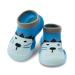 Dookeh Baby Shoes Boys Girls First Walking Shoes Soft Sole Sneakers Toddler Infant Babygirl Sock Shoes 18-24 Months A3 Blue