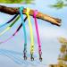 5m Neon Yellow Dog Leash - Extra Narrow Dirt & Water Repellent Towline for Small Dogs - Buy Online on GoSupps.com