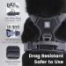 Pawaii Dog Harness for Small Dogs - Adjustable Breathable & Anti-Pull - Reflective Design - Perfect Fit (Chest: 43cm-55cm) - Davys Gray - Buy Online on GoSupps.com