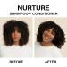 JVN Nurture Hydrating Shampoo | Moisturizing Shampoo for All Hair Types | Detangles & Softens Hair (10 Fl Oz) - International Shipping Available - Buy Online on GoSupps.com