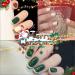 2000-Piece Self-Adhesive French Manicure Nail Art Stickers - DIY Decoration Stencil Tools with 3 White Half-Moon Designs - 45 Sheets - Buy Online on GoSupps.com