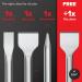 KSP-Tec 4pcs SDS-Plus Chisel Set for Rotary Hammers - Tile Chisel with Storage Case - Ideal for Masonry, Concrete, Brick, Stone - Buy Online on GoSupps.com