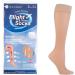 Compression Travel Socks for Men & Women | Supportive DVT Flight Socks - 40 Denier Black & Nature - Buy Online on GoSupps.com