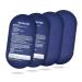 Gel Ice Pack for Injuries 4 Reusable Gel Packs Hot & Cold Compress Flexible Soft Gel Ice Packs for Shoulder Elbow Back Face Knee Pain Relief Therapy Blue
