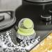 Dish Brush with Soap Dispenser - Dishwashing Brush with Soap Dispenser Automatic Soap Dispensing Palm Scrubber Strong Cleaning Scrubber for Kitchen Sink Pots Pans Qmisify Green - Buy Online on GoSupps.com