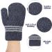 TAGVO Toddler Windproof Sherpa Lined Gloves - 3 Pairs Winter Kids Knitted Mittens for Skiing & Skating - Buy Online on GoSupps.com