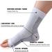 Neuropathy & Plantar Fasciitis Compression Socks - 4 Pairs for Women & Men | Ankle Support Brace for Sprained Ankle | Breathable & Anti-Slip Pain Relief Socks | White 5-7.5 - Buy Online on GoSupps.com