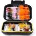 Flying Fishing Assortment Kit - 42-Piece Dry & Wet Flies for Trout Bass Steelhead | Tenkara Popper & Streamer | International Shipping Available - Buy Online on GoSupps.com