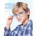 Cyxus Kids Blue Light Filter Glasses | Non-Prescription Ultem | Lightweight Gaming PC Glasses for Boys & Girls - Buy Online on GoSupps.com