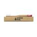 Hydrophil Sustainable children's toothbrush made of bamboo red with extra soft bristles 14 g