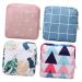 Healeved 4 pieces of storage bags for women's bandages pocket organizer Storage bag for women's binding period PAD Bag period-pad bag travel bag cotton.