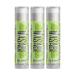 Wasabi Lip Balm - Three Pack - Special Edition - Unique Spicy Lip Balm 3 Count