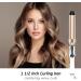 Hoson 1.5 Inch Curling Iron Wand with Ceramic Tourmaline Coating and LCD Display - Dual Voltage, 1.5 Long Barrel for Large, Glamorous Curls - Includes Heat-Resistant Glove - Buy Online on GoSupps.com