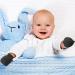 Lusofie 6Pairs Baby Anti Scratch Mittens for 0-6 Months Boys Girls White Light Gray Black - Buy Online on GoSupps.com