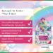 Tetesept Kids Sprudelbad Rainbow Country - Fruity Unicorn Foam for Colorful Bathing Fun - 15 x 40g of Bubbling Bath Foam - Buy Online on GoSupps.com