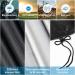 Fenghome 8FT Waterproof Pool Table Cover with Elastic Hem Cord - 102 x 53 x 32 inches - Buy Online on GoSupps.com