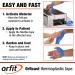 Orficast Easy-Form Splinting Tape for Trigger Finger & Thumb Pain Relief - 1 x 9 Blue Roll - Buy Online on GoSupps.com