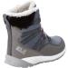 Jack Wolfskin Unisex-Child Polar Wolf Texapore High K Hiking Boot - Big Kid (8-12 Years) - Size 5 - Pebble Grey/Off-white - Buy Online on GoSupps.com