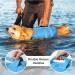 Kuoser Dog Life Jacket for Small to Large Dogs | Adjustable Ripstop with Rescue Handle | High Buoyancy Pet Life-Saver Swimsuit| Beach Blue - XL - Buy Online on GoSupps.com