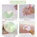 5-in-1 Silicone Face Mask Mixing Bowl Set - DIY Tool with Brushes Spatula & Measuring Devices for Women s Facial Care & Eye Masks - Green - Buy Online on GoSupps.com