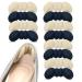 8 Pairs Heel Pads for Shoes That are Too Big Anti Slip Heel Grips for Women Men Shoes Heel Inserts for Loose Shoes Fit Tighter Black Beige Heel Liner Cushions Pads Prevent Rubbing Blisters