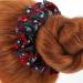 Christmas Hair Scrunchies - 5 Elastic Hair Ties for Festive Ponytails | Perfect Xmas Party Accessories - Buy Online on GoSupps.com
