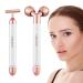 2 in 1 Electric Face Massager, 3D Roller and T Shape Face Massager Kit,Arm Eye Waist Leg Massager Anti Wrinkles Face Lift Skin Tightening Face Firming