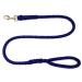 Dog leash large dogs jumbo with hand loop up to 80 kg / guide leash / practice line / training line very stable 17 colors (4m navy blau) 4M navyblau