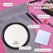 MIYADIVA 20x Magnifying Makeup Mirror with Suction Cup - 5 Black Magnified Mirror - Buy Online on GoSupps.com