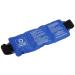 Wrapit Relief - Large Gel Ice Pack with Strap| Hot/Cold Pain Relief for Knee Back Ankle Neck and Shoulder| Freezable & Microwavable Soothing Recovery Packs for Sports