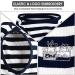 CtilFelix Striped Dog Shirt Pack-2 M - Red & Blue | Lightweight Cotton Apparel for Small Medium Large Dogs | Breathable Sleeveless Tank Top - Buy Online on GoSupps.com