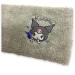 Sanrio Kuromi Embroidered Face Headband - Gray Pile Fabric, 7.1in x 2.6in for Hair Styling, Washing Face, Makeup - Buy Online on GoSupps.com