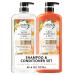 Herbal Essences  Volume Shampoo & Conditioner Kit with Natural Source Ingredients  For Fine Hair  Color Safe  Bio Renew White Grapefruit & Mosa Mint Naked Volume  20.2 fl oz  Kit