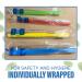 36 Prepasted Disposable Toothbrushes for Dental Care & Oral Hygiene | Individually Wrapped | No Water Needed | Airbnb Gifts (36 Pack) - Buy Online on GoSupps.com