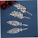 FRCOLOR 5 Pairs Rhinestone Hair Clip Girl Hair Accessories Hair Decorations for Women Rhinestone Bridal Hair Clip Girl Hair Clips Hair Clips for Hair Jewelry Leaf Bride Zinc Alloy - Buy Online on GoSupps.com