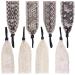Zifengcer 8Pcs Lace Headbands for Women Girls Elegant Headbands for Girls Stretch Headbands for Hair Wide Headwrap Hair Turban