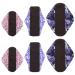 HEALLILY 6Pcs Sanitary Pad Reusable Washable Cloth Menstrual Pads Panty Liner And Comfortable