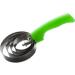 Unknown Round spring curry comb with glitter handle green