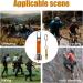 Bear Bell & Whistle - Leather Magnetic Silencer for Hiking Camping & Outdoor Safety | Loud Emergency Pipe - Buy Online on GoSupps.com