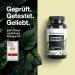 Black Garlic Capsules - 600mg | 45 Vegan Capsules | Miracle Bulb with S-Alycystein | Lab Tested & High-Dose | Made in Germany - Buy Online on GoSupps.com