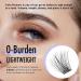 BEYELIAN Cluster Lashes D Curl 168 Pcs - DIY Individual Lash Clusters for Natural Look - Reusable False Eyelashes Extension with Super Thin Black Band - Pack of 168 - Buy Online on GoSupps.com