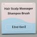 Fraatech Pink Shampoo Hair Brush - Scalp Massager for Peeling Dandruff Relief and Hair Growth | Wet & Dry Use Silicone Ridge Care - Buy Online on GoSupps.com